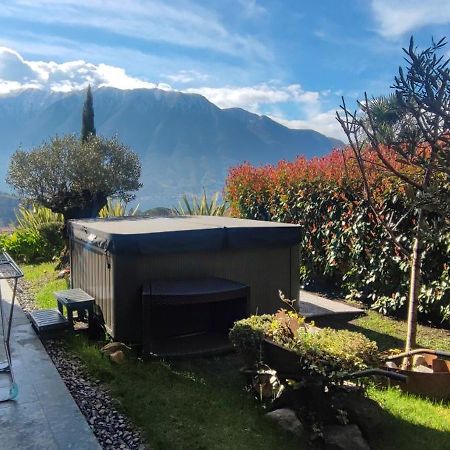 Magic Garden With Jacuzzi-Pool And Luxury Lake Como View Lenno Exterior foto